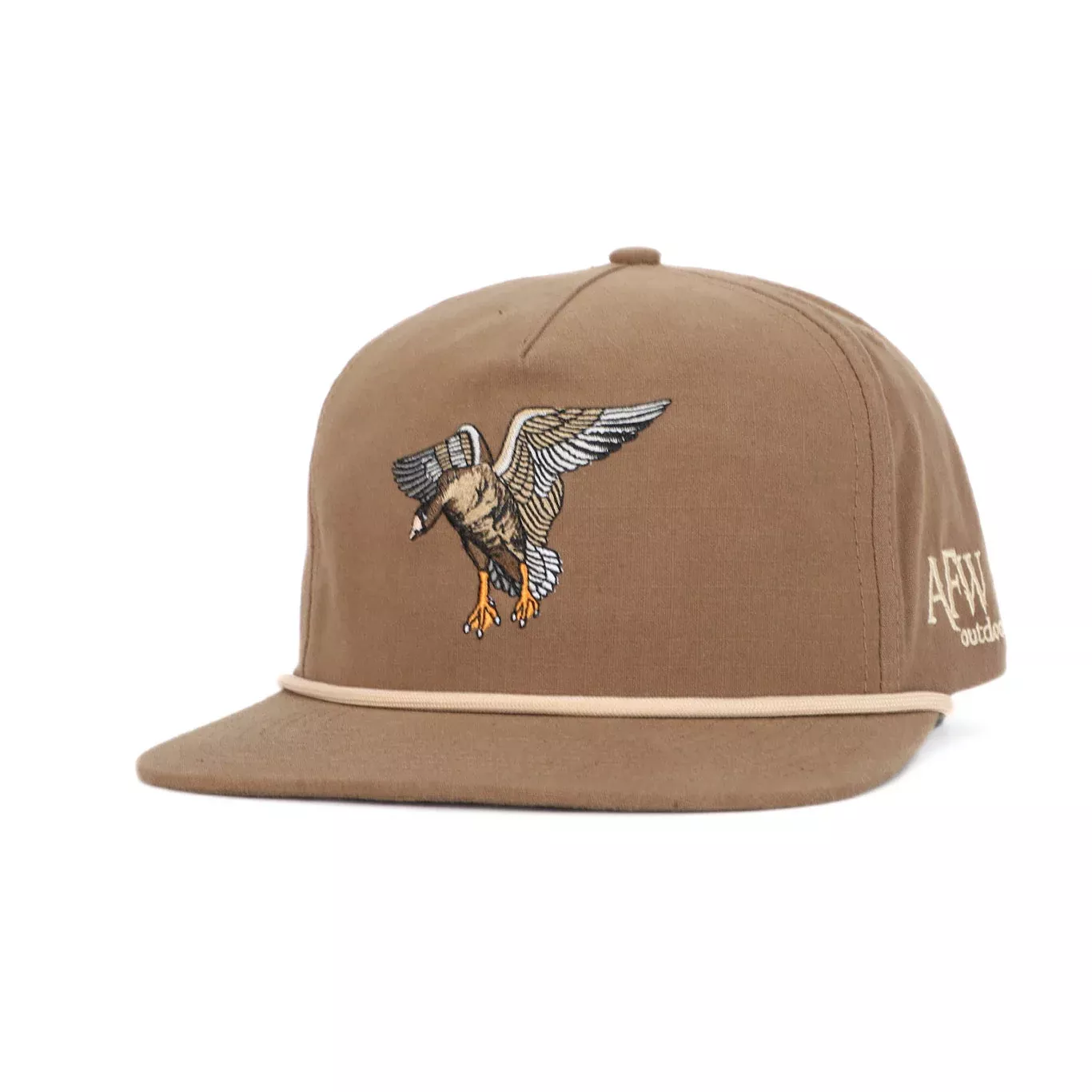 Brown w/ Tan Rope Specklebelly RipStop Hat