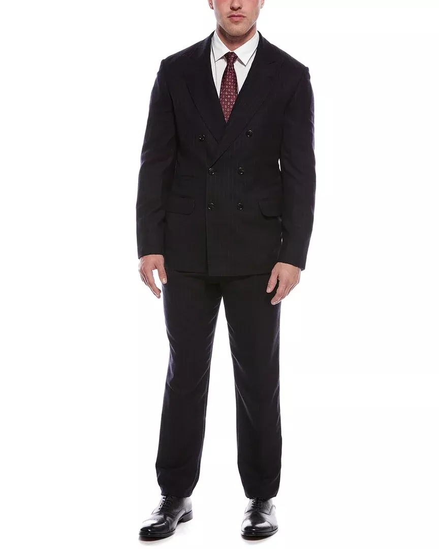 Brunello Cucinelli 2Pc Cashmere & Silk-Blend Suit