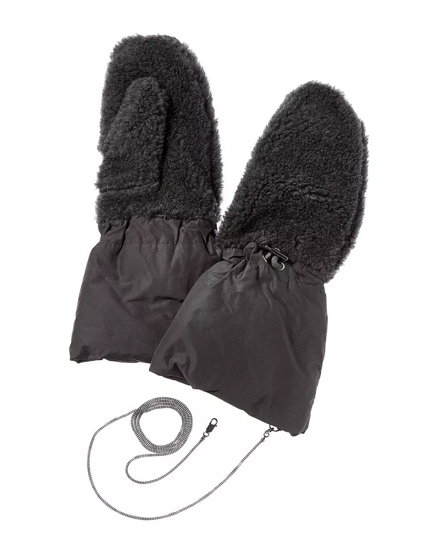 Brunello Cucinelli Wool & Cashmere-Blend Mittens
