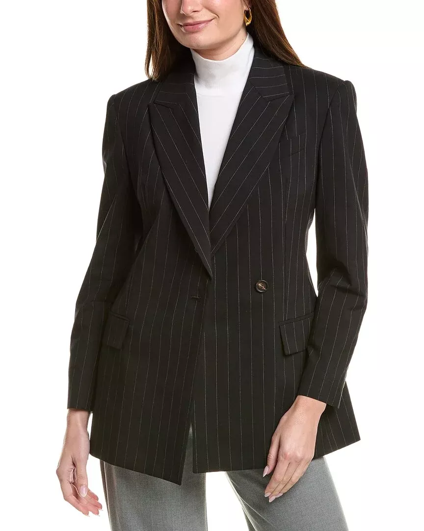 Brunello Cucinelli Wool & Silk-Blend Blazer