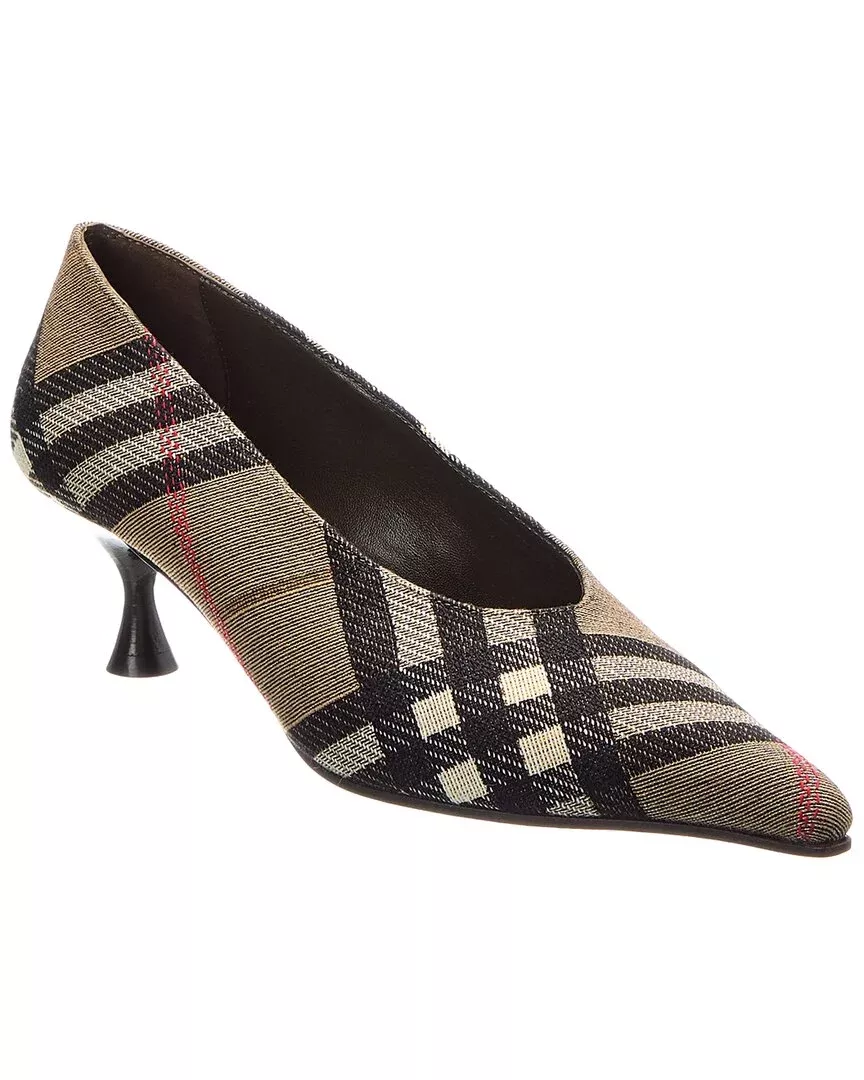 Burberry Check Pump