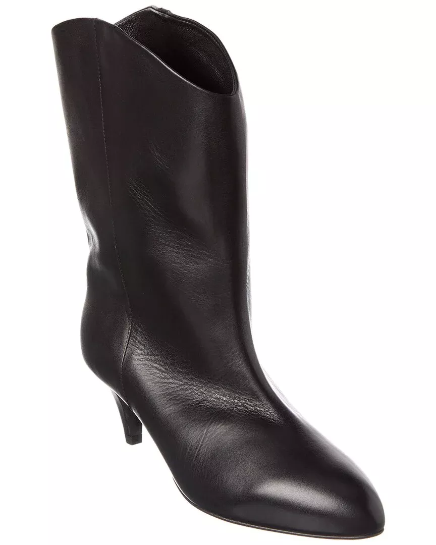 By Far Osage Leather Bootie