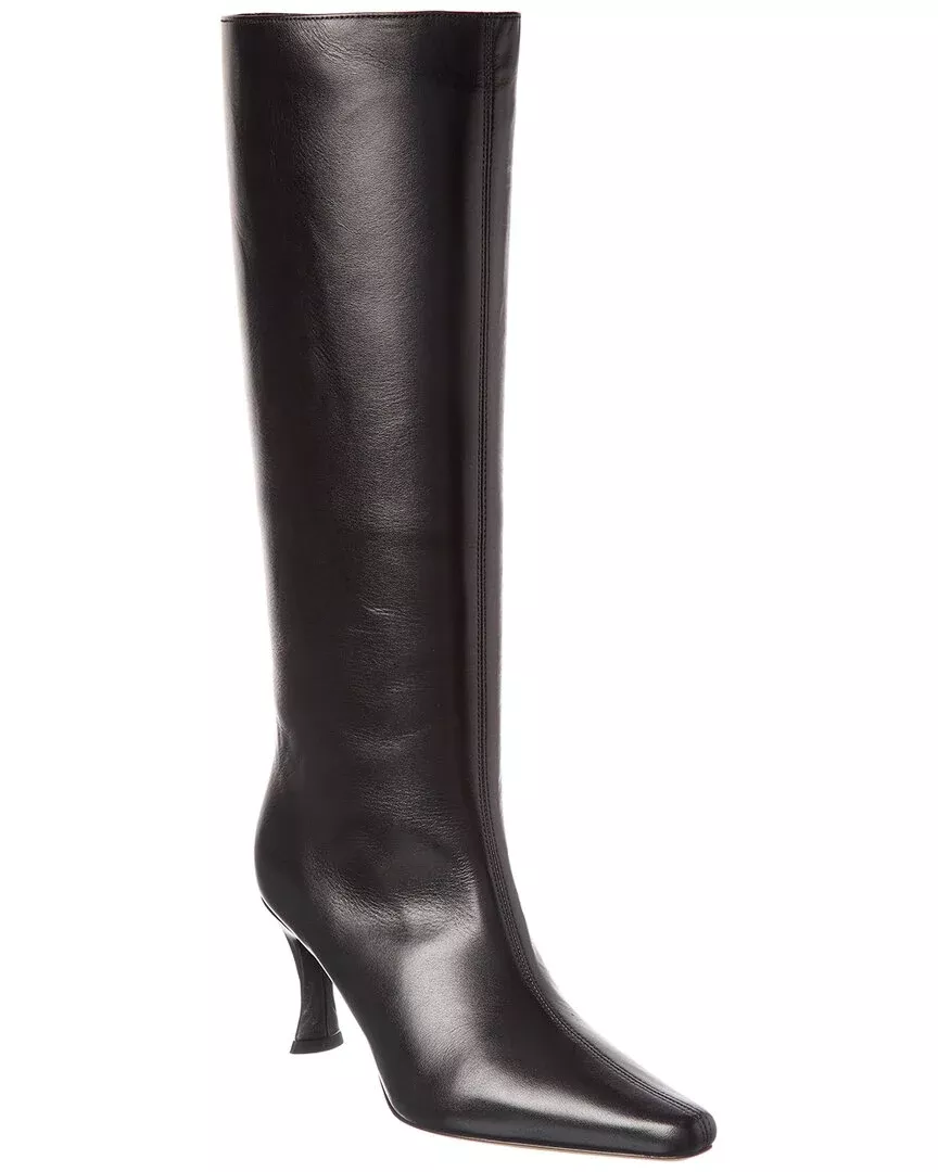 By Far Stevie Leather Knee-High Boot