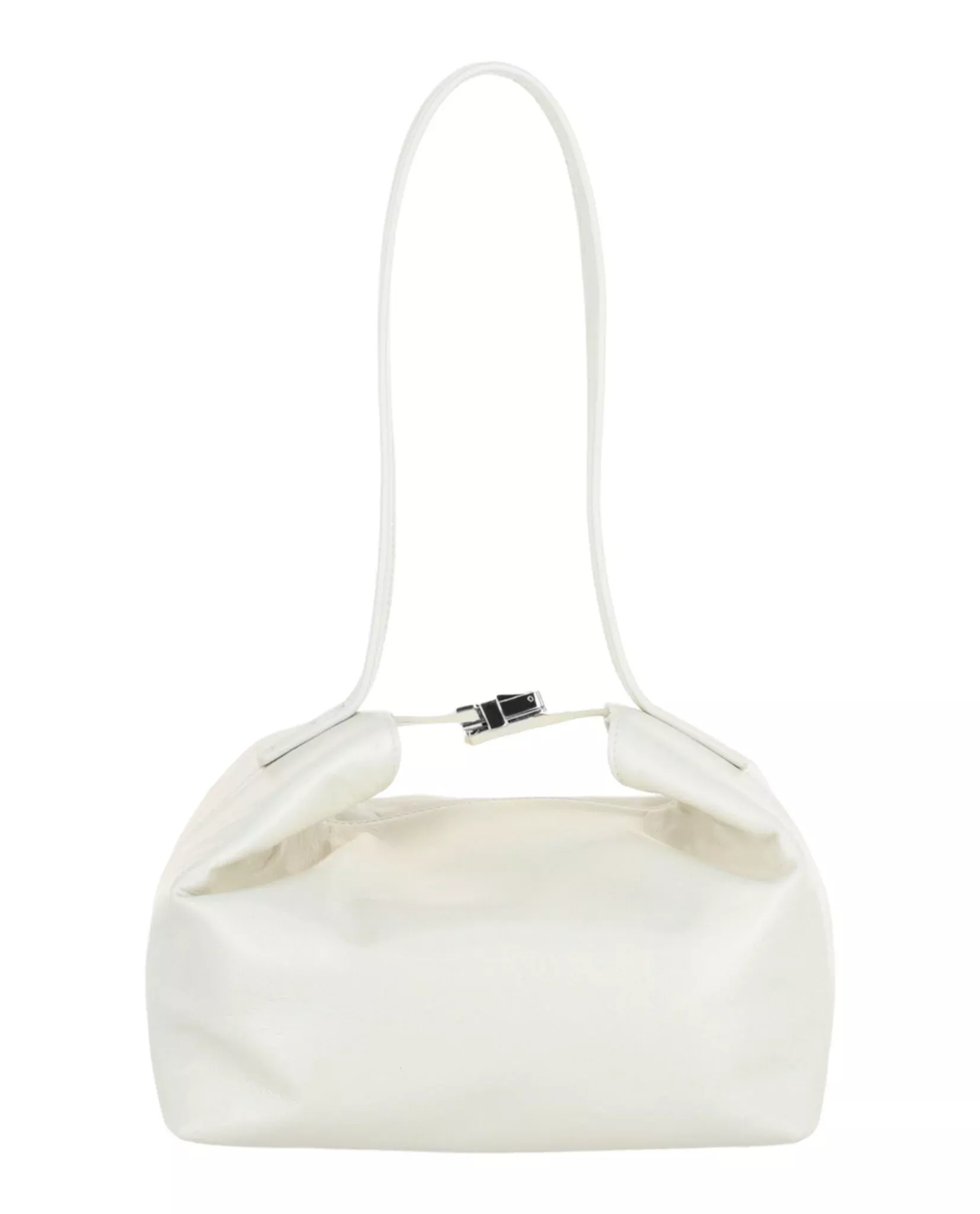 ByFar Womens Bea Creased Shoulder Bag