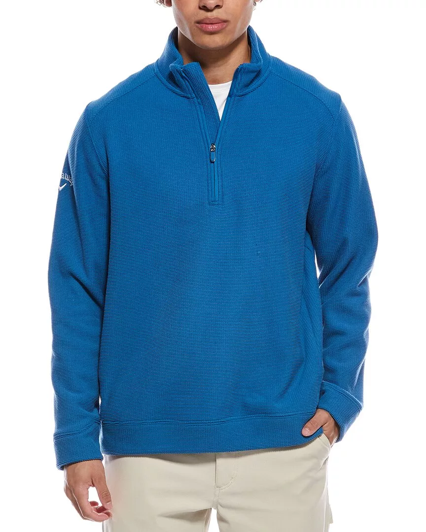 Callaway Waffle 1/4-Zip Pullover