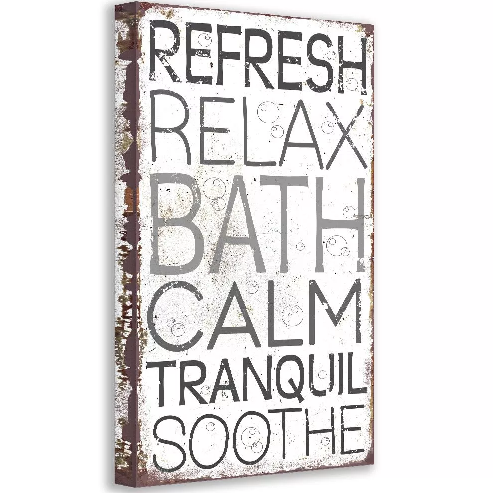 Calm Bath - Canvas