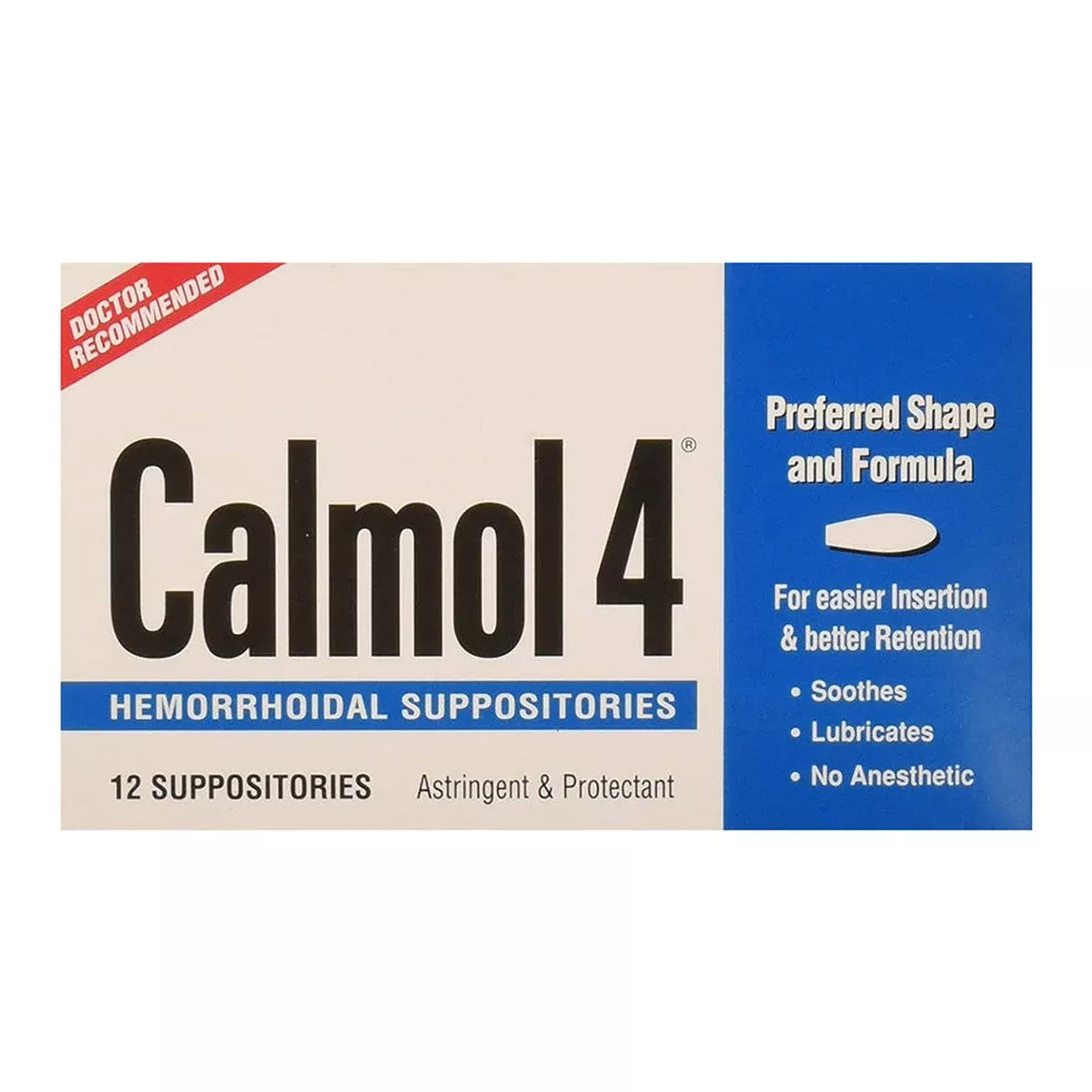 Calmol 4 Hemorrhodial Suppositories