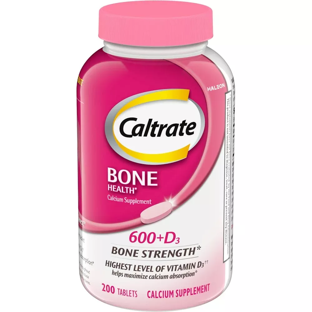 Caltrate 600+D3 600 mg - 800 U Tablet, 200 EA