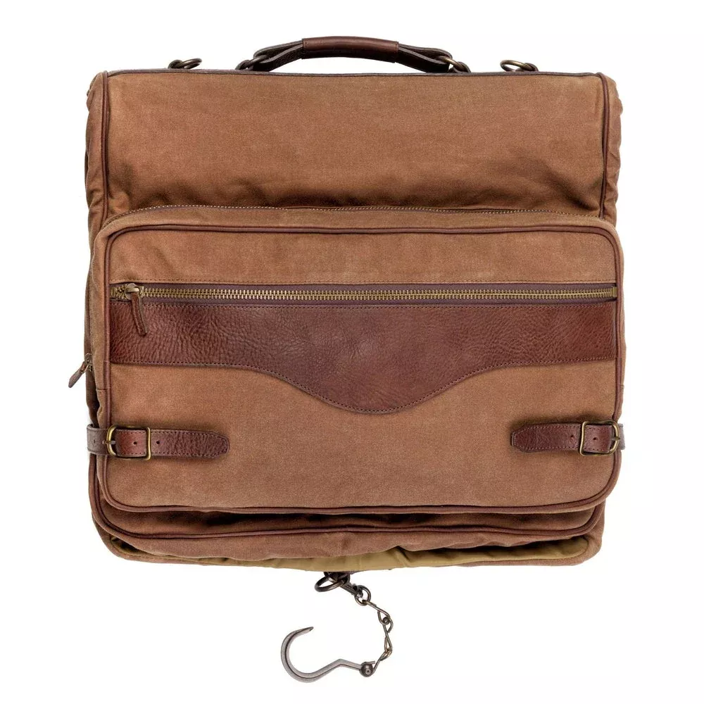 Campaign Leather & Waxed Canvas Valet Bag