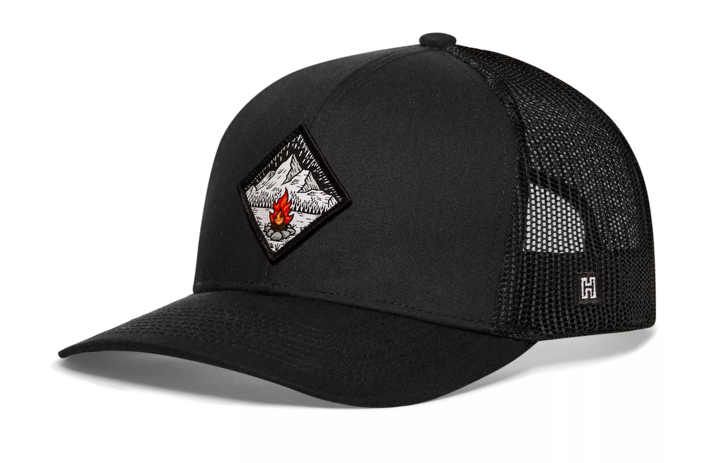 Campfire Trucker Hat|Outdoors Snapback