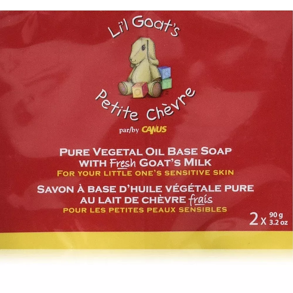 Canus Goat's Milk Bar Soap Vegetable Base