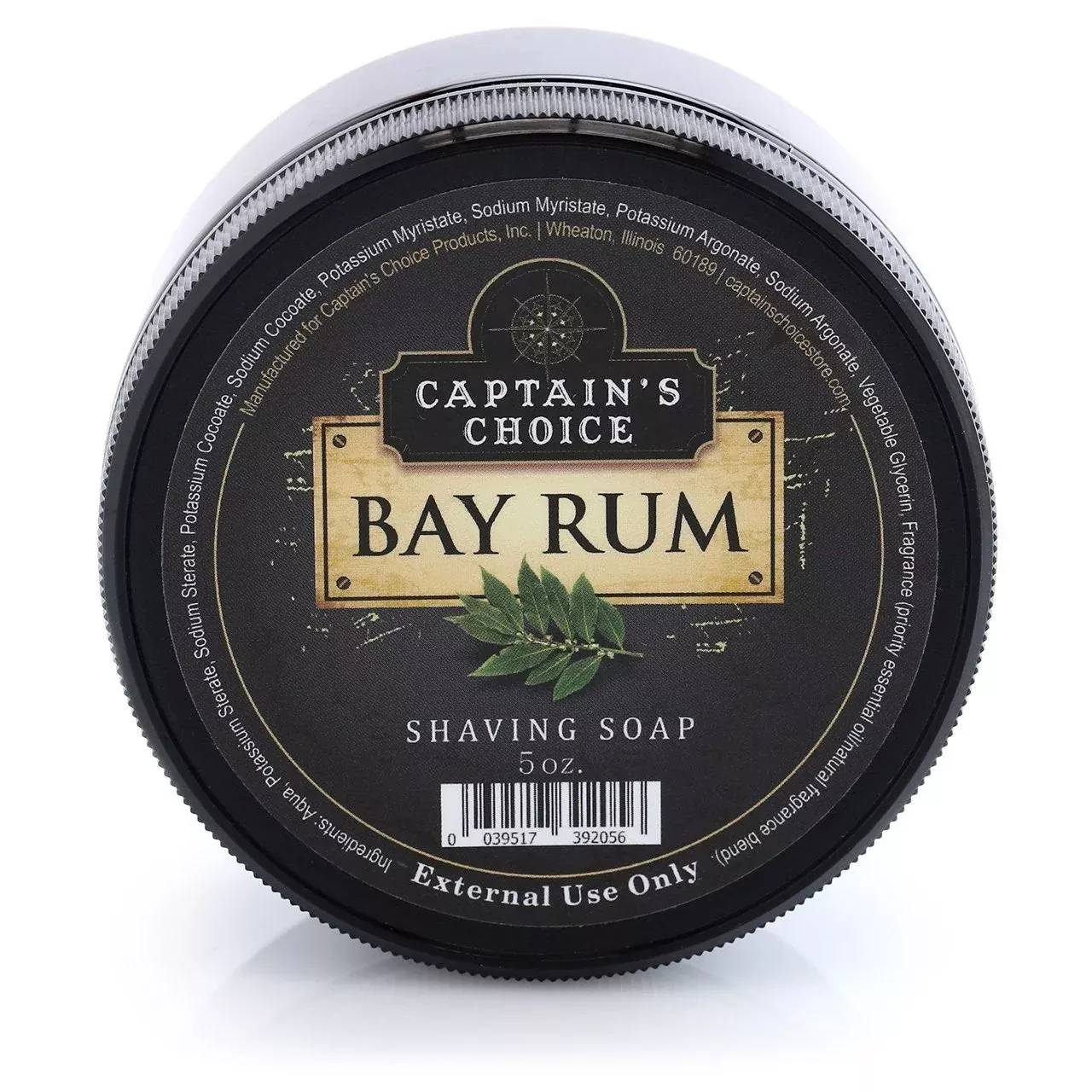 Captain's Choice S Shaving Soap Bay Rum