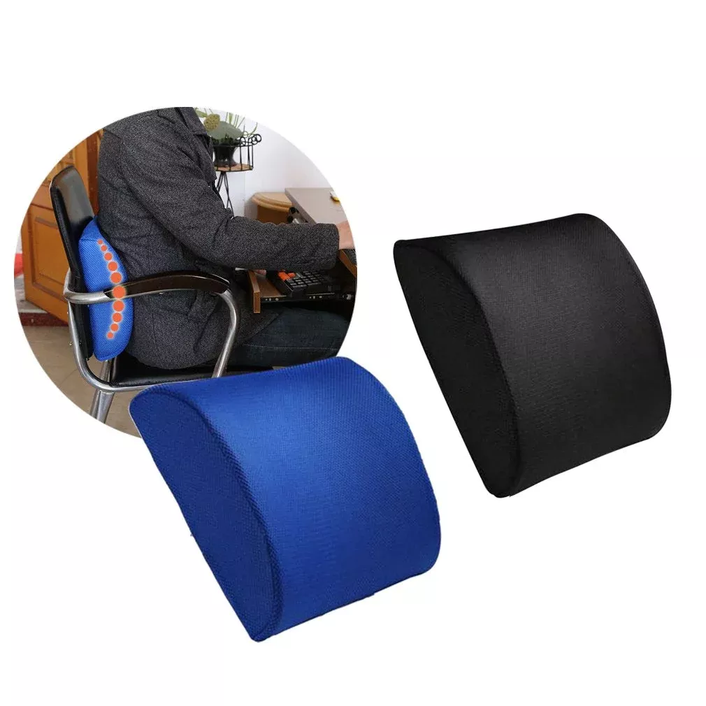 Carex Lumbar Support Cushion, Memory Foam