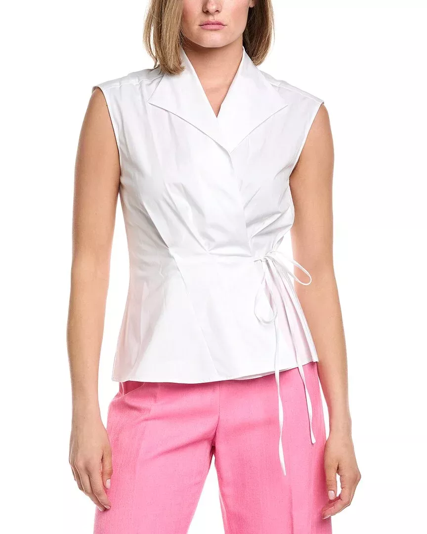 Carolina Herrera Wrap Top