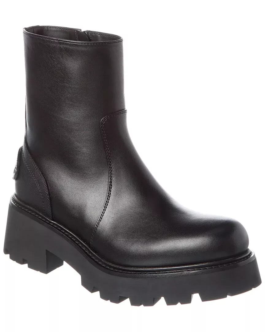 Celine Zipped Leather Boot