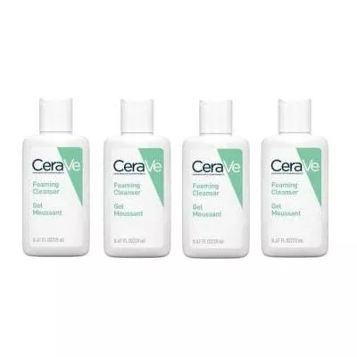 CeraVe Foaming Cleanser - 4 Pack | 20ml Each
