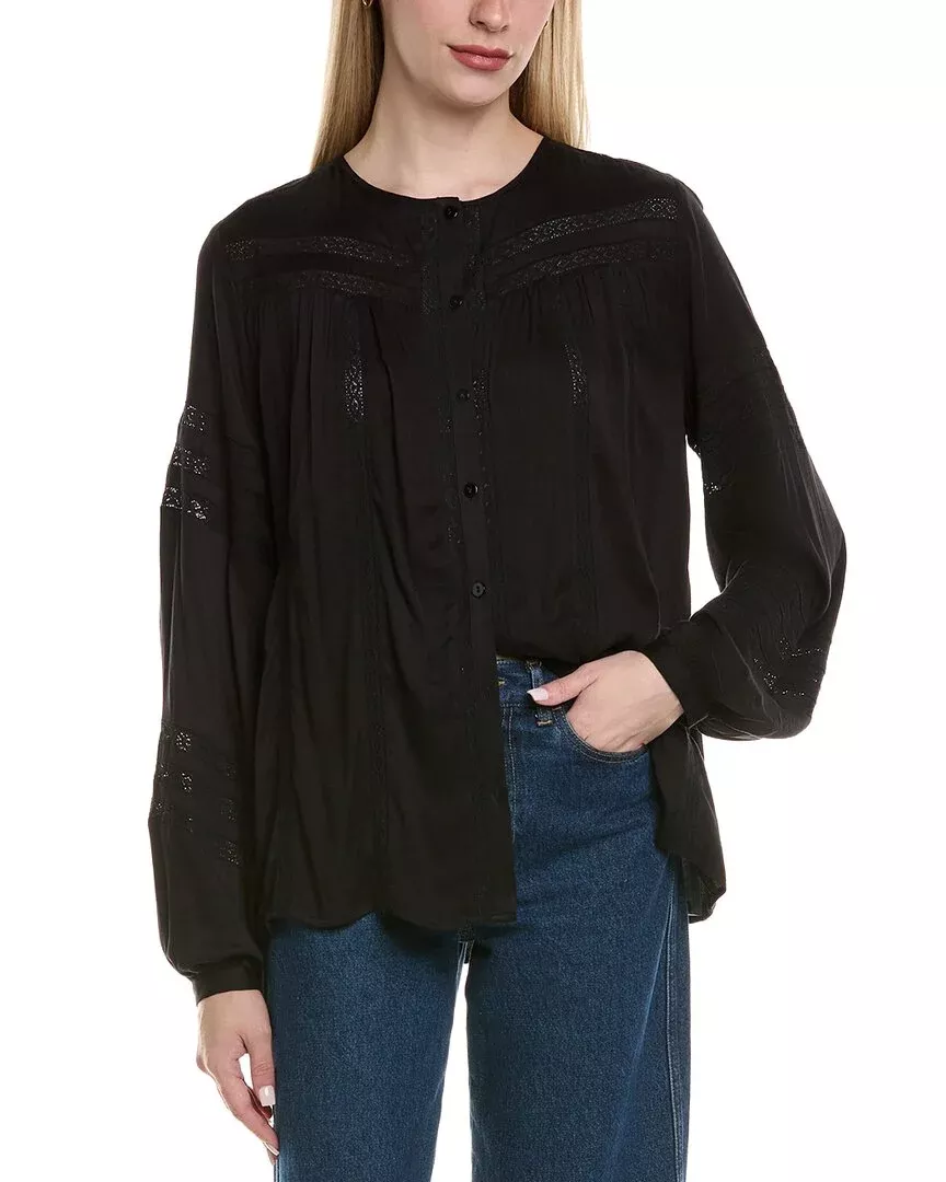 Chaser Lace Inserts Rozina Blouse