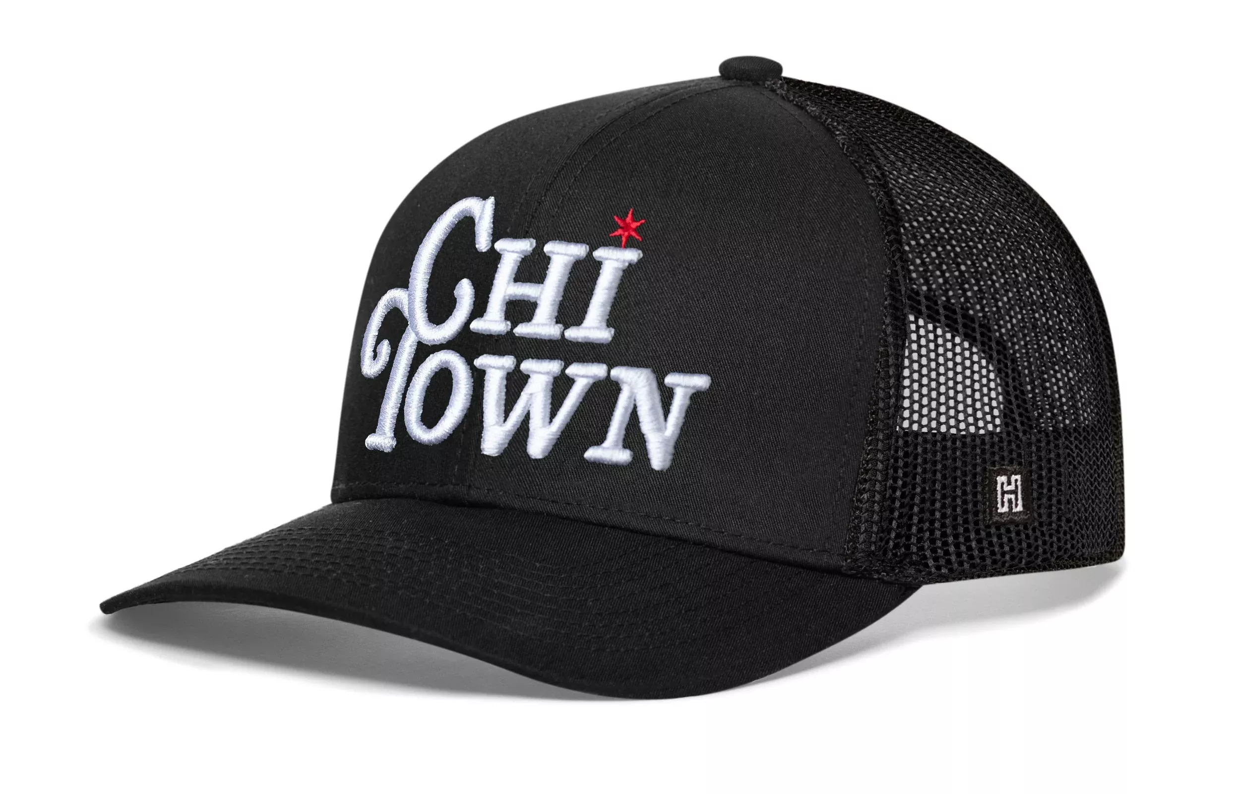 CHI-Town Trucker Hat|Chicago Script Snapback