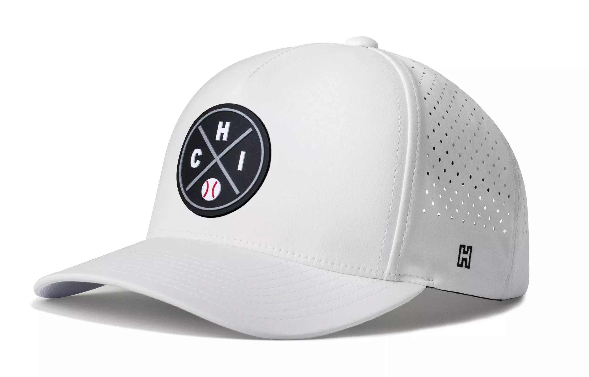 Chicago Baseball Performance 5-Panel Hat|Black CHI X Flexfit Snapback