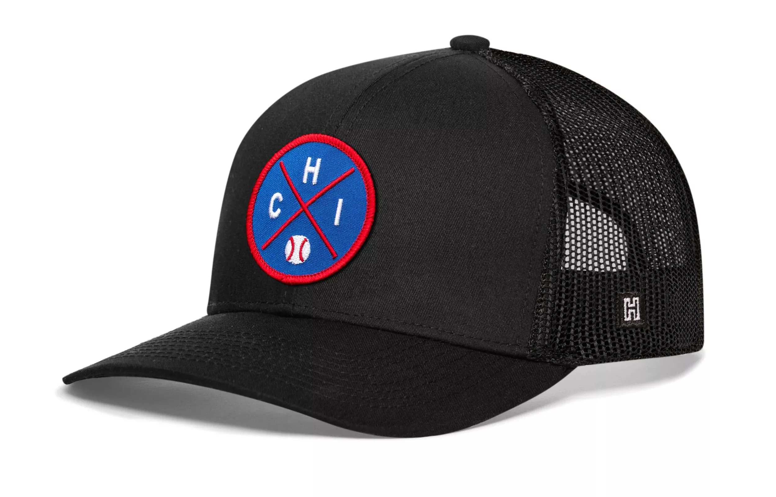 Chicago Baseball Trucker Hat|Blue CHI X Snapback