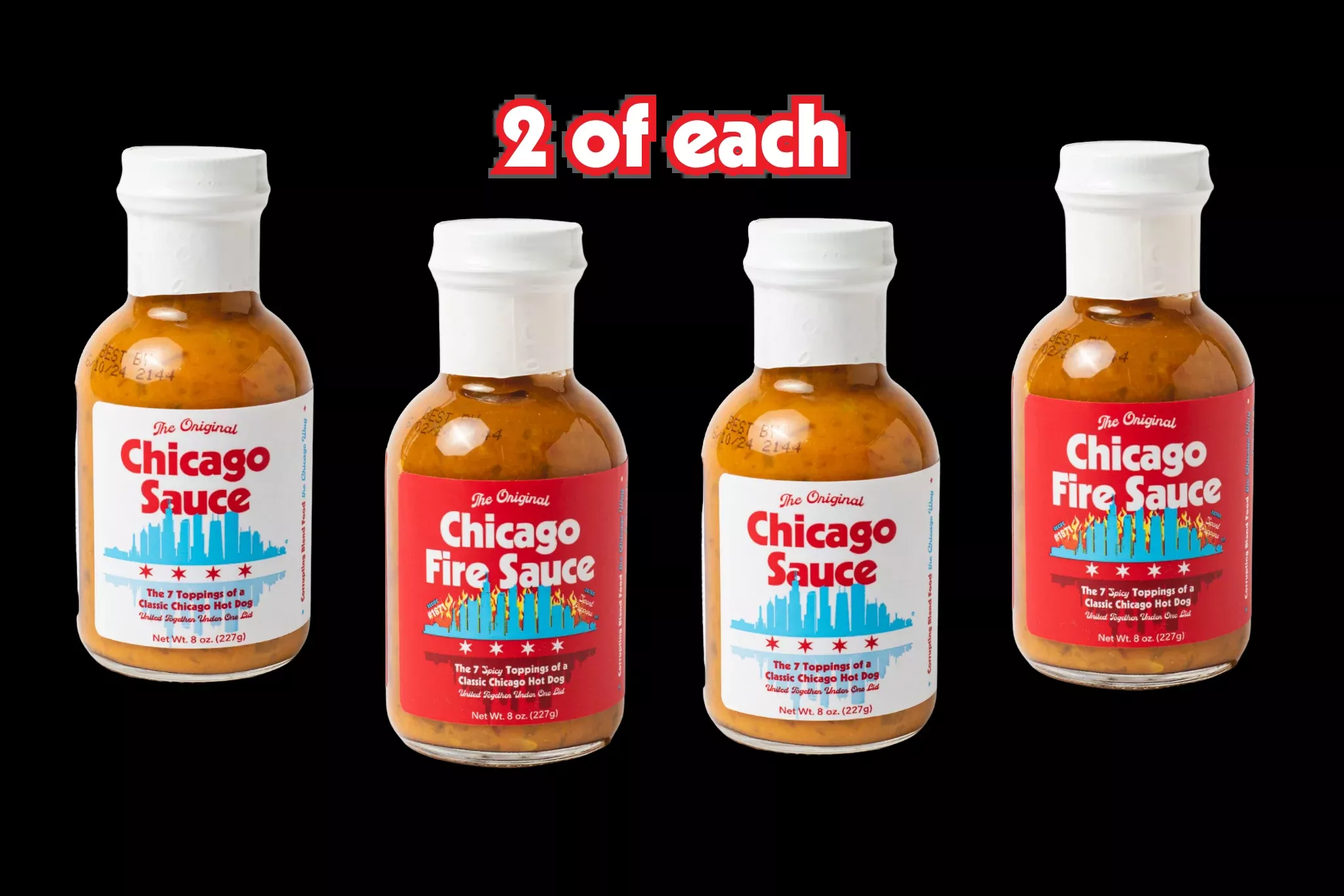 The Chicago Sauces, Mild & Spicy