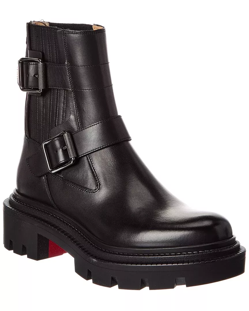 Christian Louboutin Oxybootie College Leather Boot