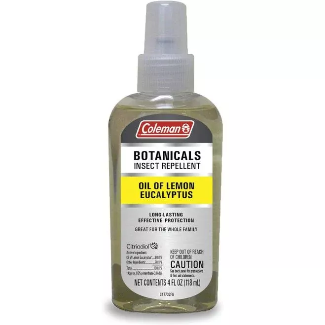 Coleman Insect Repellent Spray - Lemon Eucalyptus - 4 Fl Oz