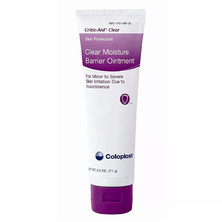 Coloplast Critic-Aid Clear Moisture Ointment, 2.5 Oz