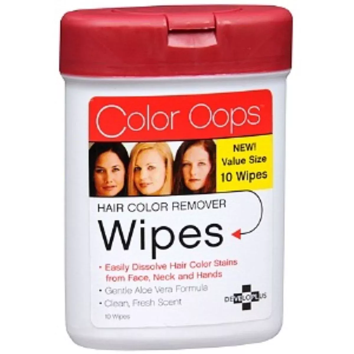 Color Oops Hair Remover Wipes