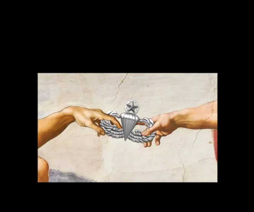 Creation Of A Jump God Sticker