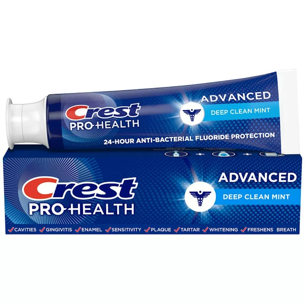 Crest Advanced Fluoride Deep Clean Mint Toothpaste 5.1 Oz