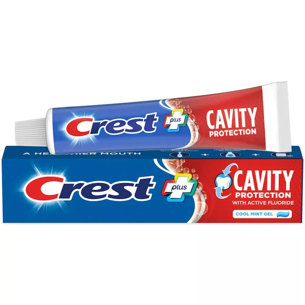 Crest Cavity Protection Cool Mint Gel Toothpaste, 5.7 oz