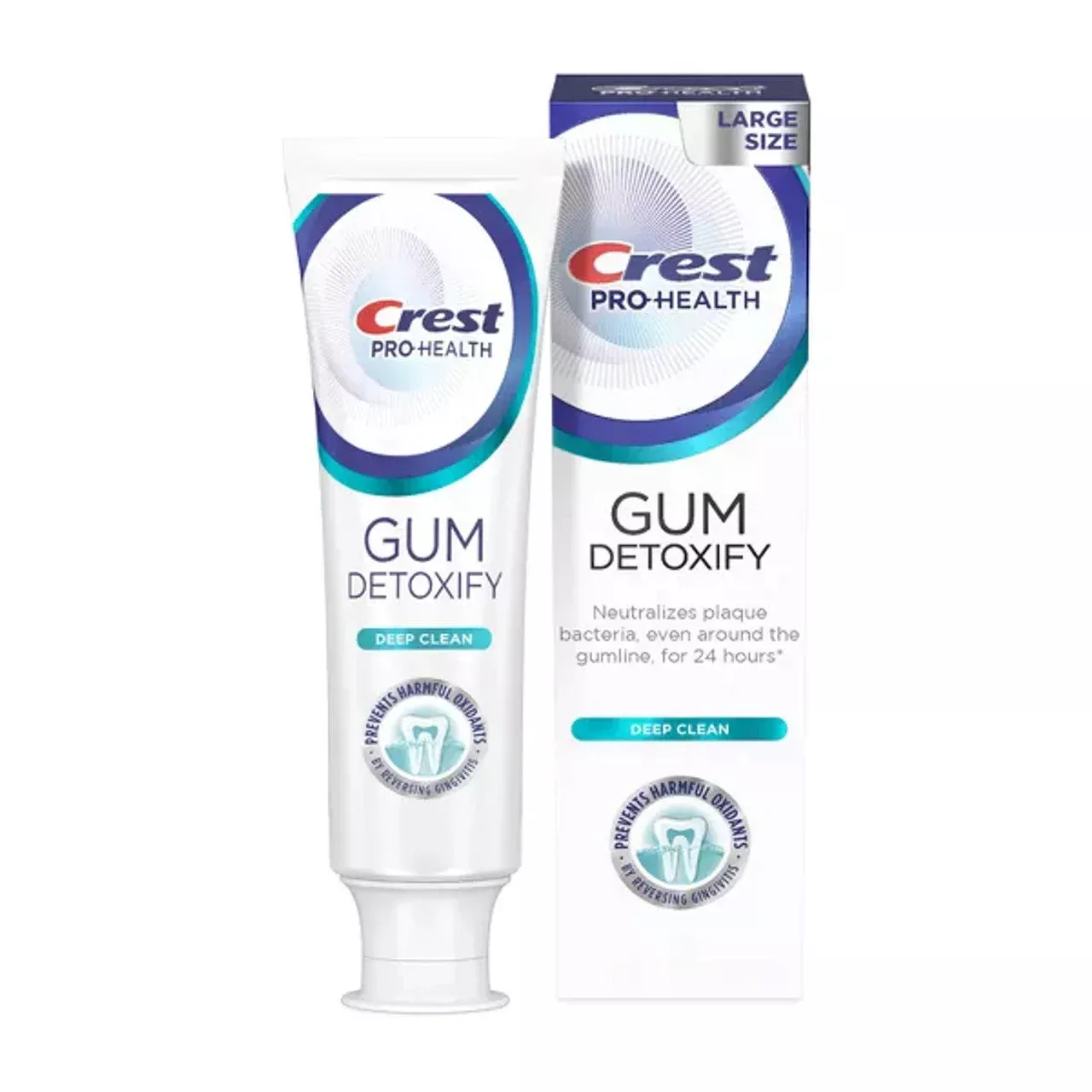 Crest Gum Detoxify 0.454% Toothpaste, 4.8 oz