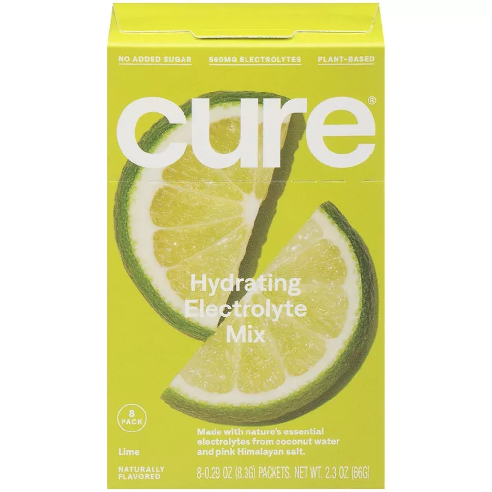 Cure Hydration Lime Hydrating Electrolyte Mix