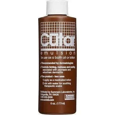 Cutar™ Therapeutic Coal Tar Emulsion, 6 oz