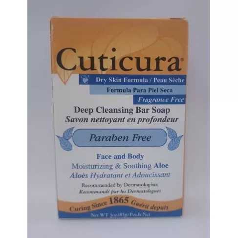 Cuticura Soap Dry Medicated Bar 3oz