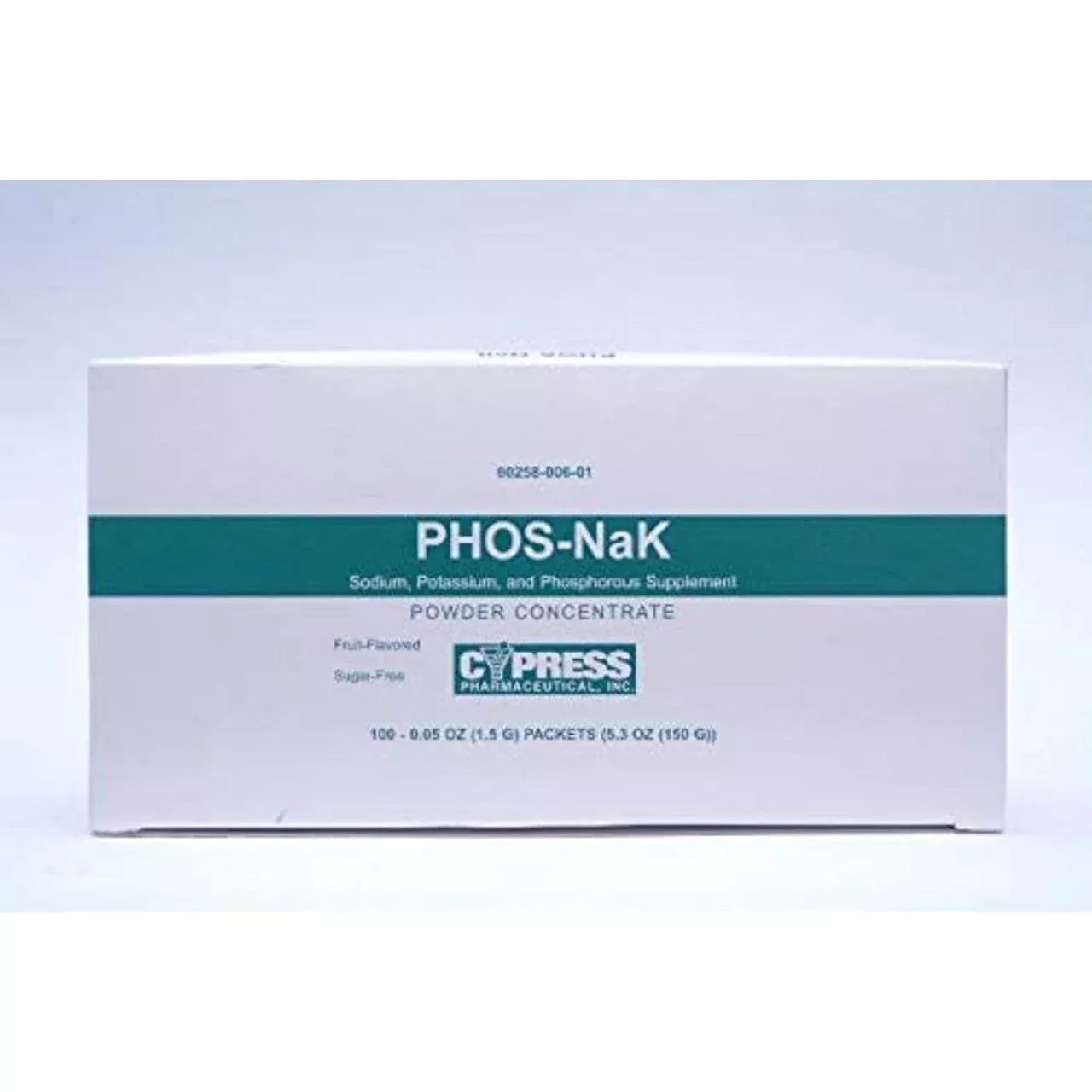 Cypress Pharmaceutical Phos-NaK – Fruit Flavored Powder Packets (100ct)