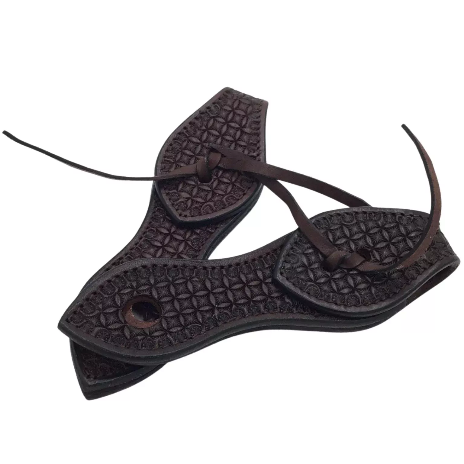 Dark Stamped Slobber Straps