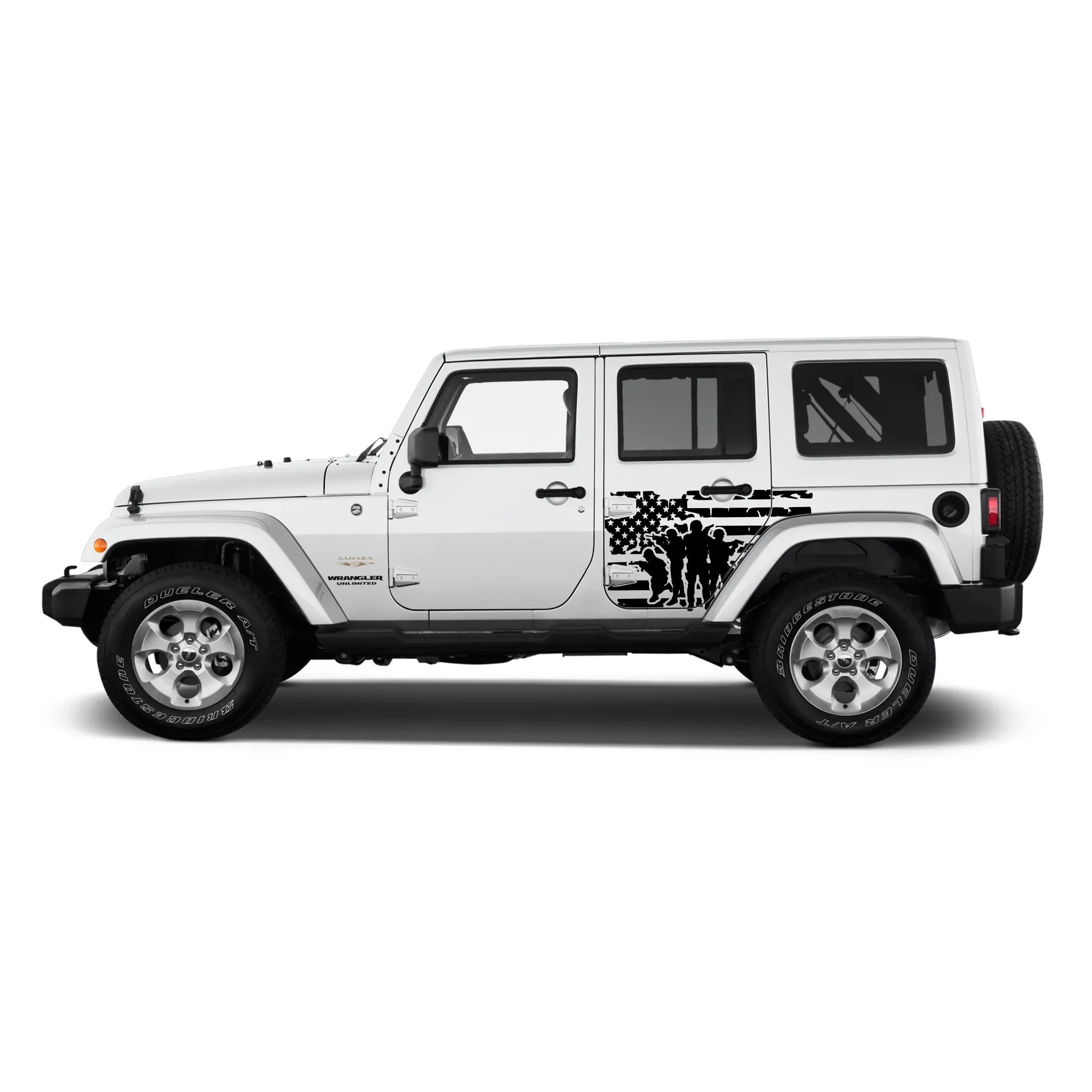 Defend the Flag Side Graphic
