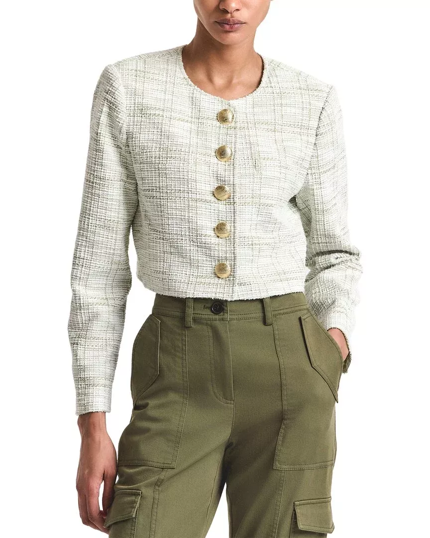 Derek Lam 10 Crosby Juliette Tweed Jacket