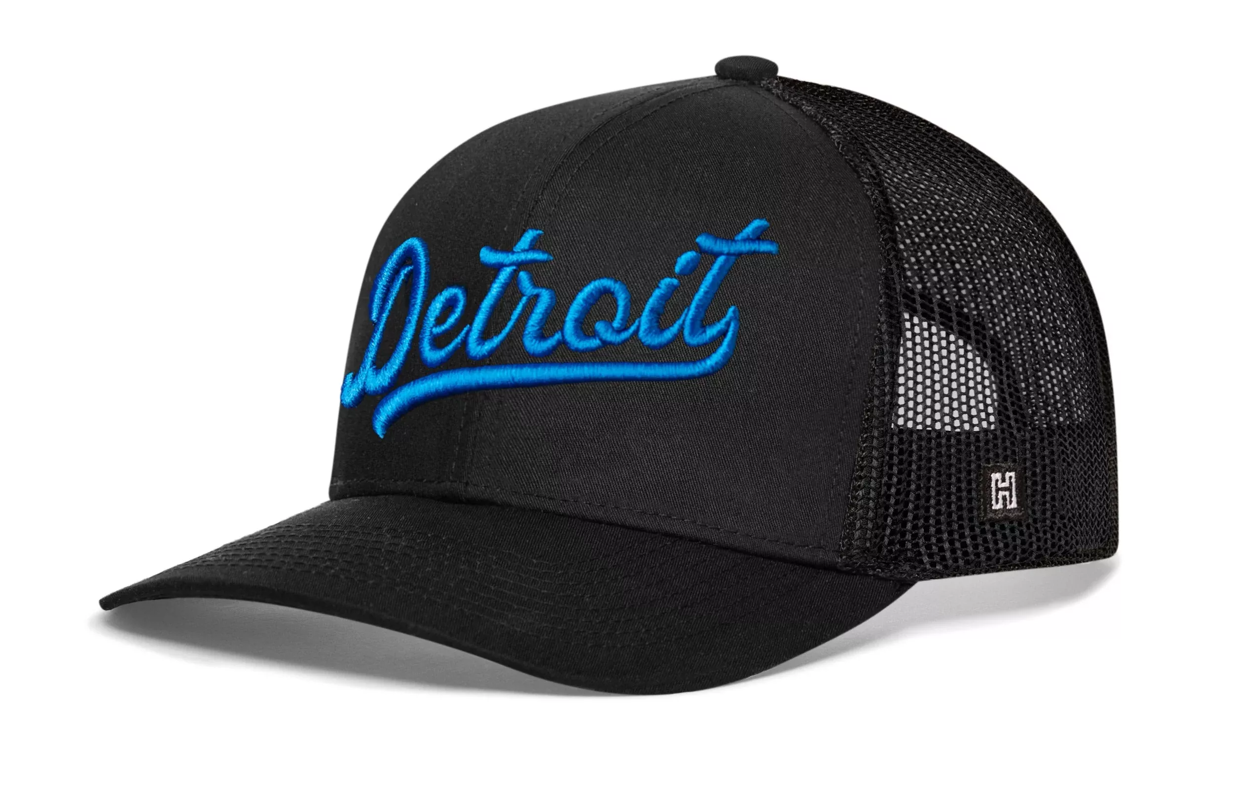 Detroit Trucker Hat|Script Snapback