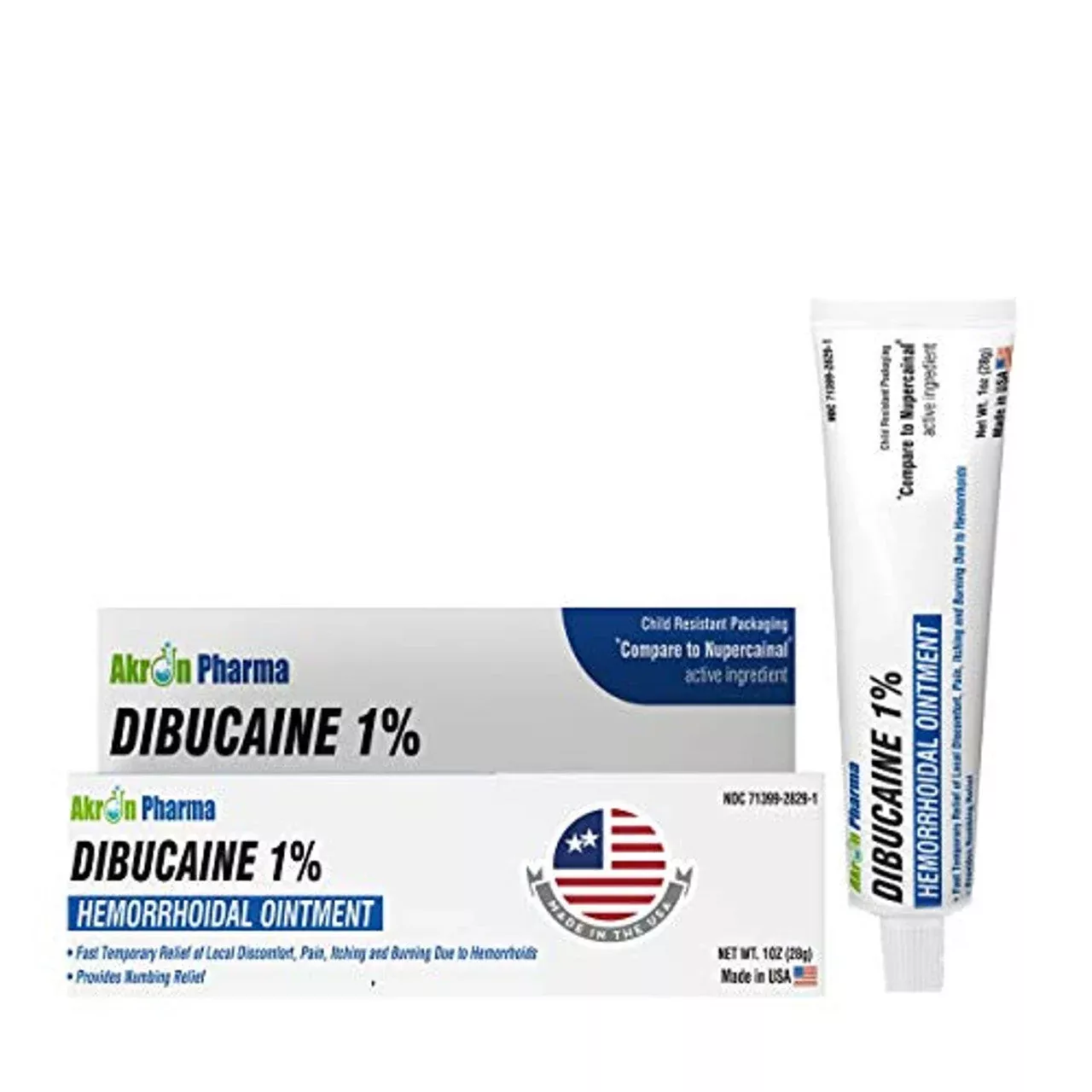 Dibucaine 1% Hemorrhoidal Ointment, 1 oz