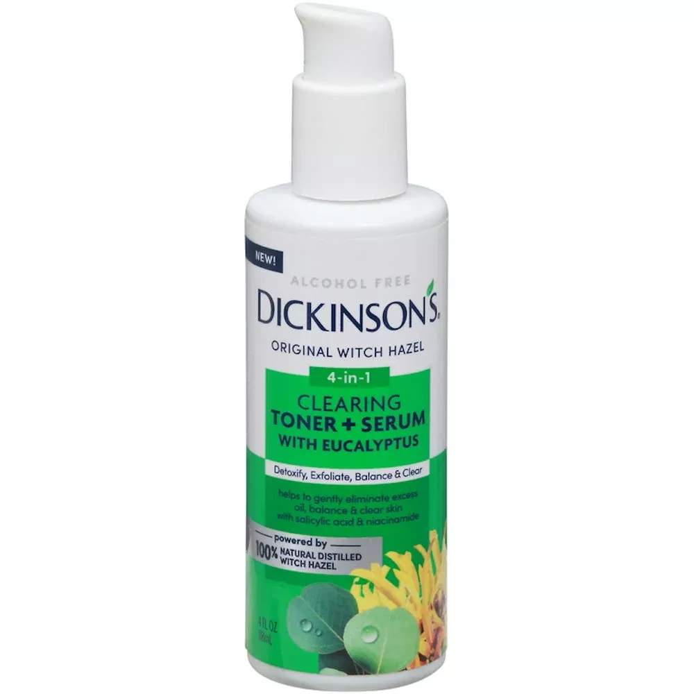 Dickinson's Witch Hazel Clearing Toner + Serum With Eucalyptus