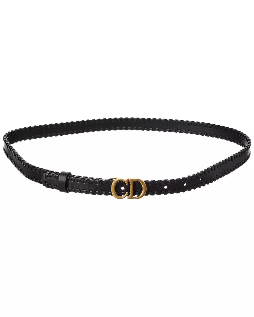 Dior Saddle Leather Belt