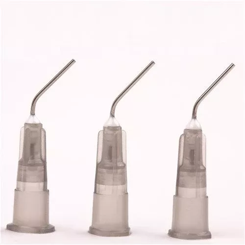 Dispenser Tip Cap, Grey, Pre-Bent / Pre-Cured, Self-Righting (100 Count)