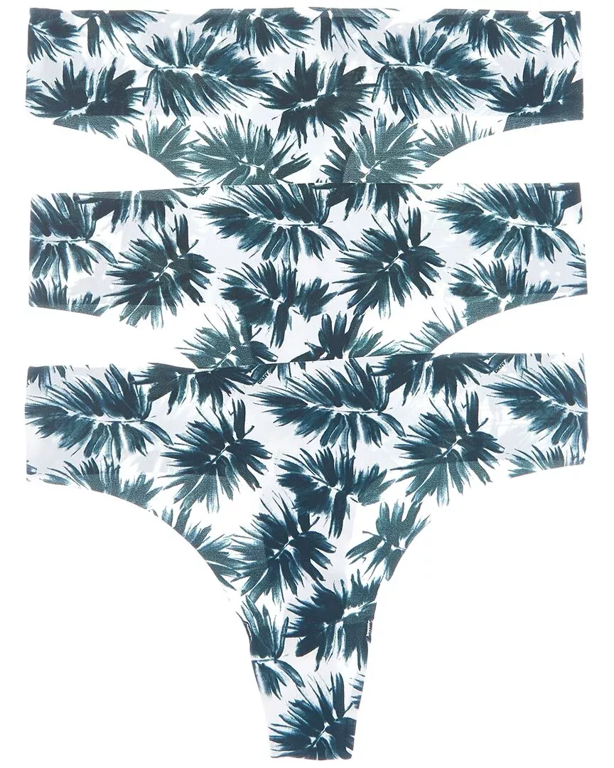 Dkny 3Pk Litewear Cut Anywhere Thong