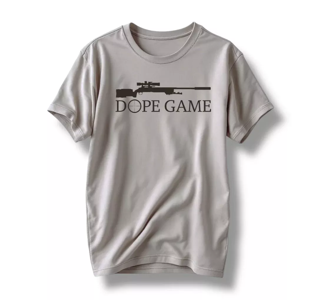 “DOPE GAME” TEE (LIGHT GREY)