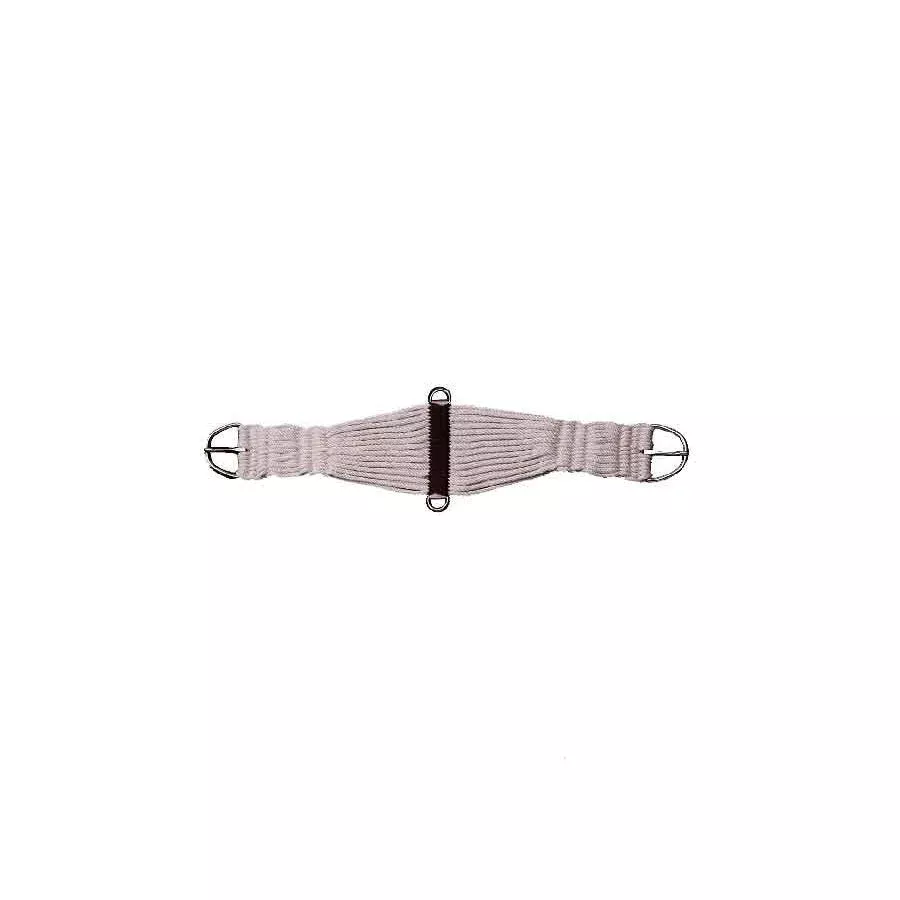 Double Woven Roper Cinchas, 25 Strand Rayon with Nickle Plated Hardware