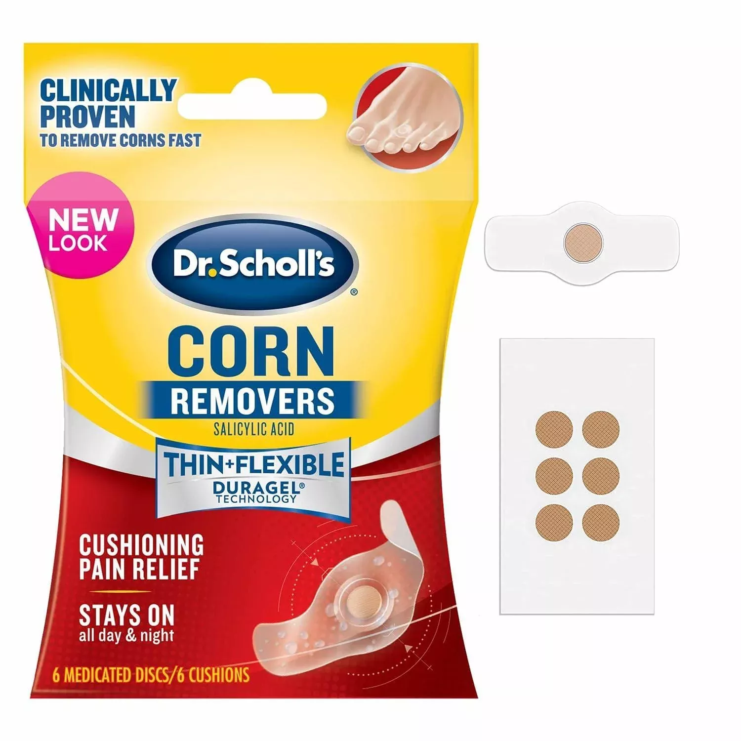 Dr Scholls Corn Remover, One Step, Medicated Bandages