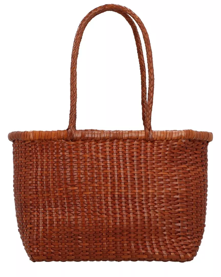 Dragon Diffusion B Weave Small Leather Shoulder Bag